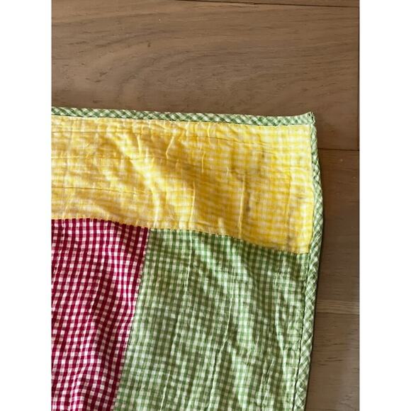 The Country Store HTF patchwork quilt country cottage vintage farmhouse 100x86 - Picture 16 of 16